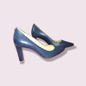 Michael Kors Navy Blue Pumps Size 5.5